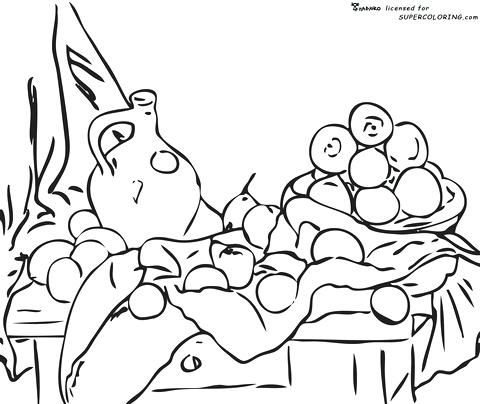 480x404 Paul Klee Coloring Pages