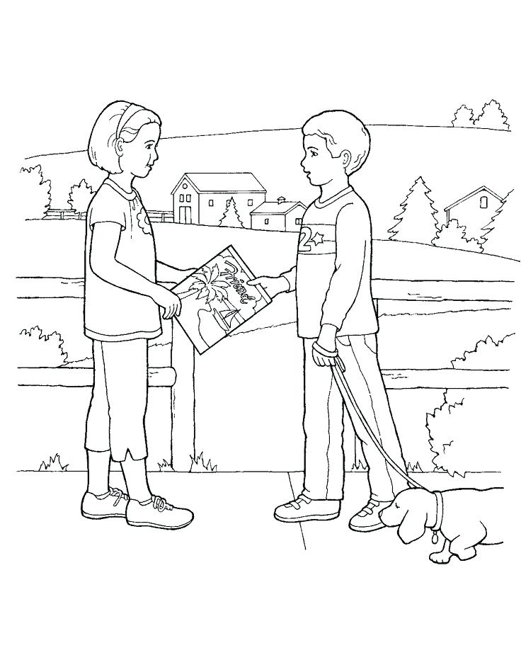 736x925 Excellent Missionary Coloring Pages For Kids Images Example Resume
