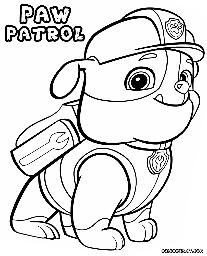 811x1000 Paw Patrol Coloring Pages To Print Best Of Paw Patrol Coloring