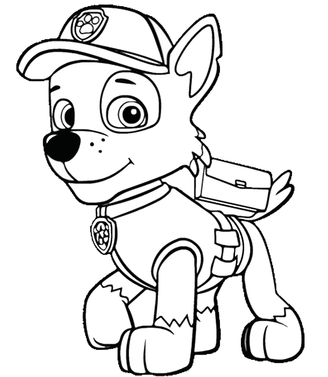 1042x1200 Paw Patrol Coloring Pages The Sun Flower Pages