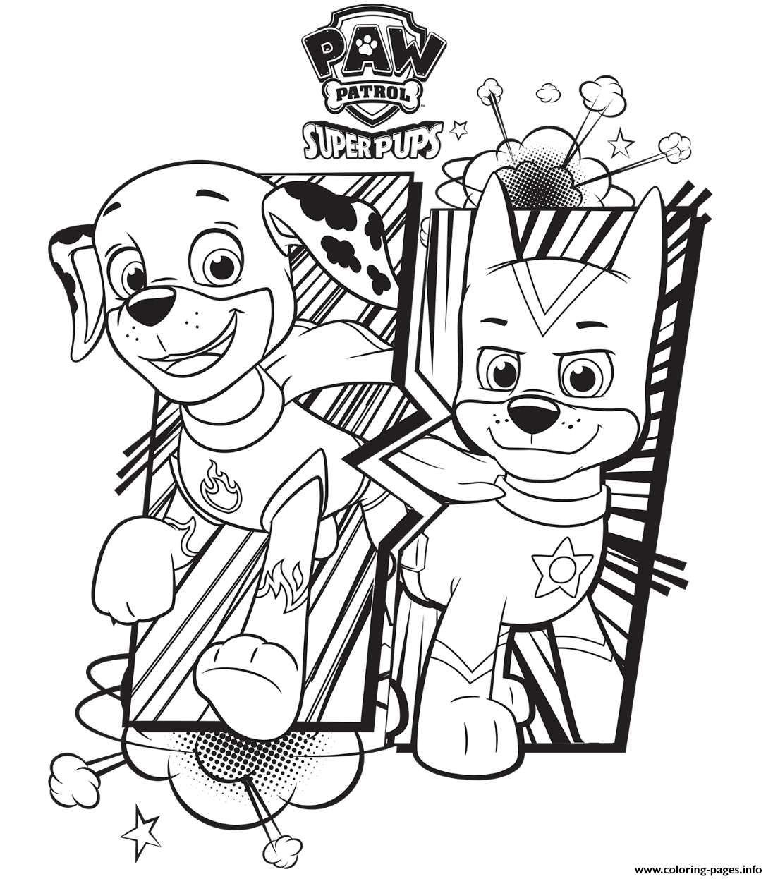 1096x1246 Free Paw Patrol Coloring Pages