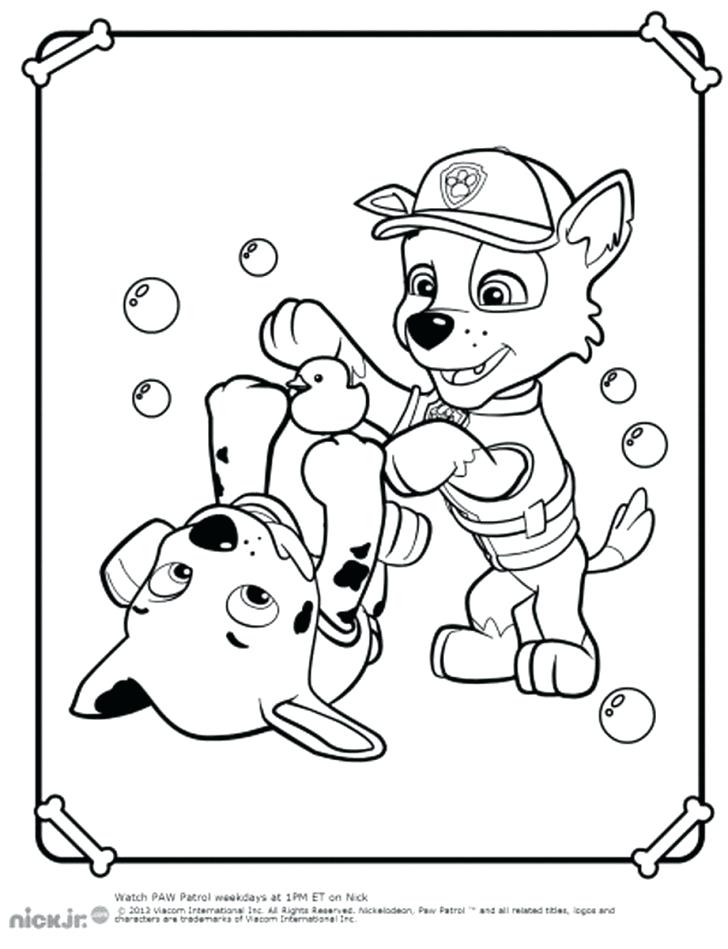 728x949 Printable Paw Patrol Colouring Pages Print Paw Patrol Birthday