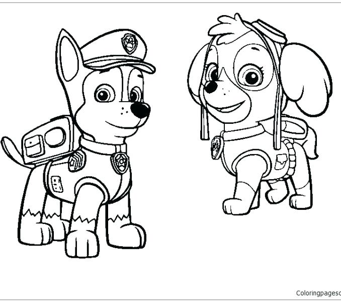 678x600 Free Paw Patrol Coloring Pages Free Paw Patrol Coloring Pages Best