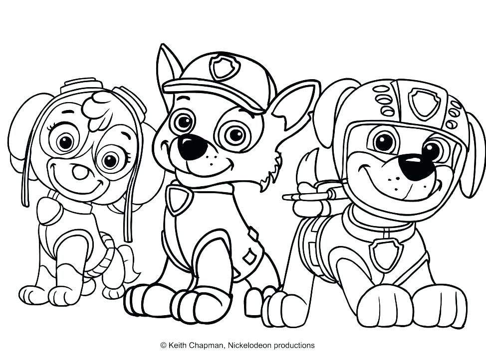 974x709 Coloring Pages Paw Patrol Also Amazing Paw Patrol Coloring Pages