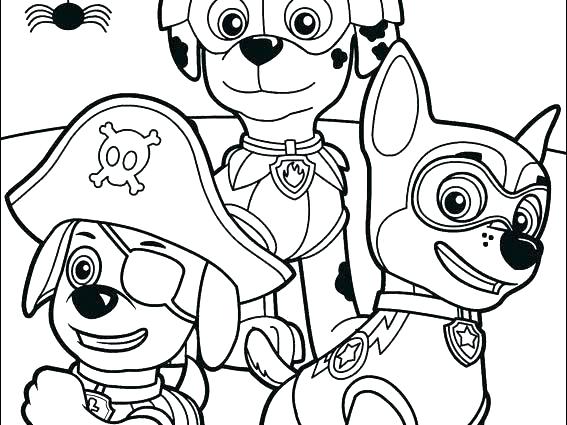 567x425 Paw Patrol Pictures To Color