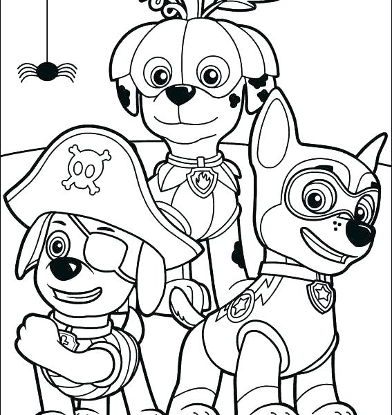 567x600 Free Paw Patrol Coloring Pages Paw Patrol Coloring Book And Paw