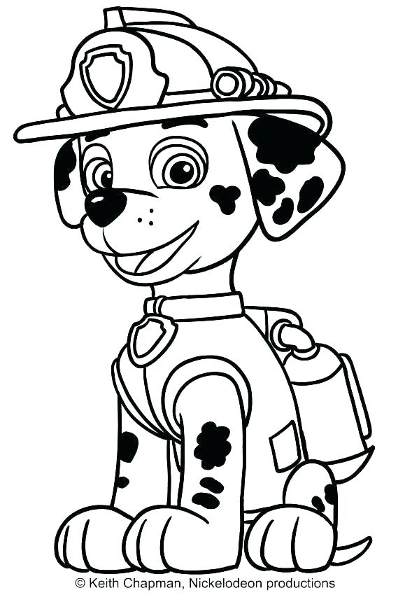 589x850 Coloring Pages Paw Patrol Icontent