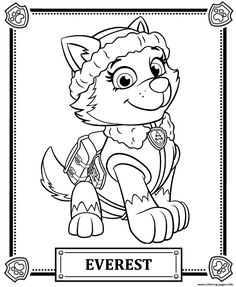 236x287 Paw Patrol Printable Coloring Pages