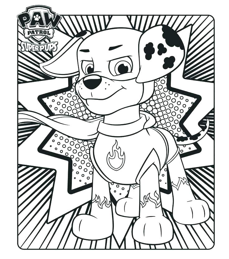 736x833 Paw Patrol Pictures To Color Plus Coloring Paw Patrol Paw Patrol