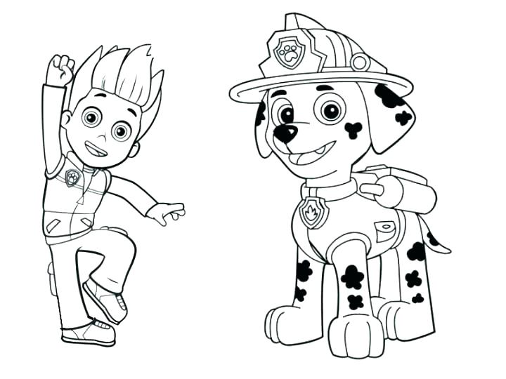720x540 Printable Colouring Pages Paw Patrol Elegant Paw Patrol Coloring