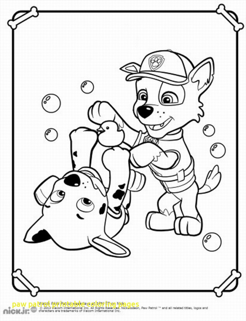 829x1080 Paw Patrol Printable Coloring Pages With Mesmerizing Free