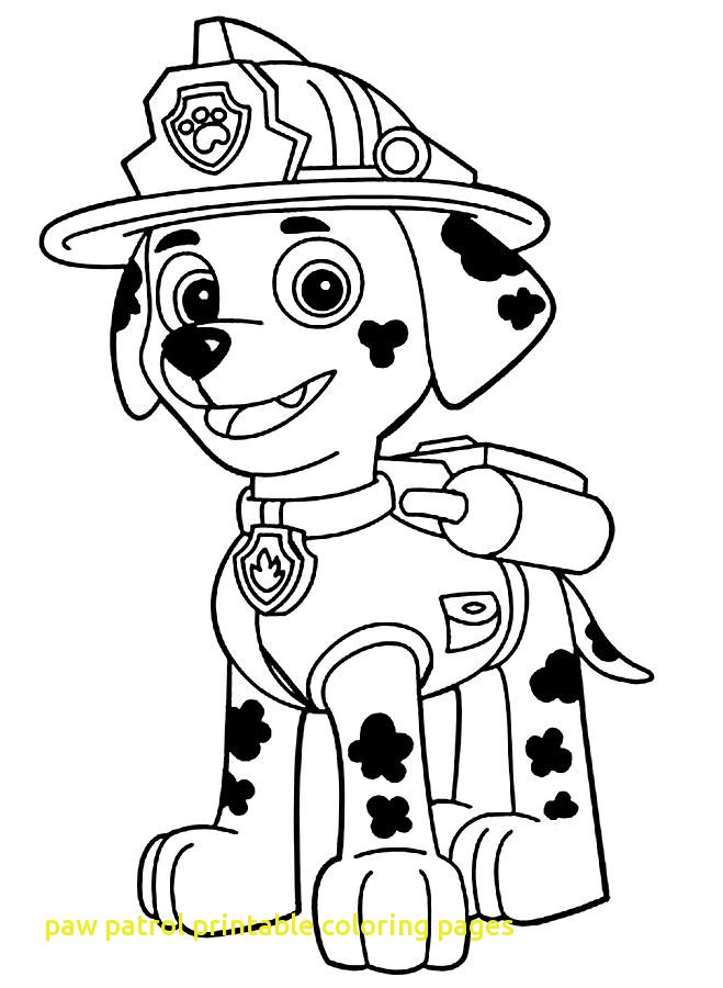 659x900 Paw Patrol Printable Coloring Pages With Paw Patrol Coloring Pages