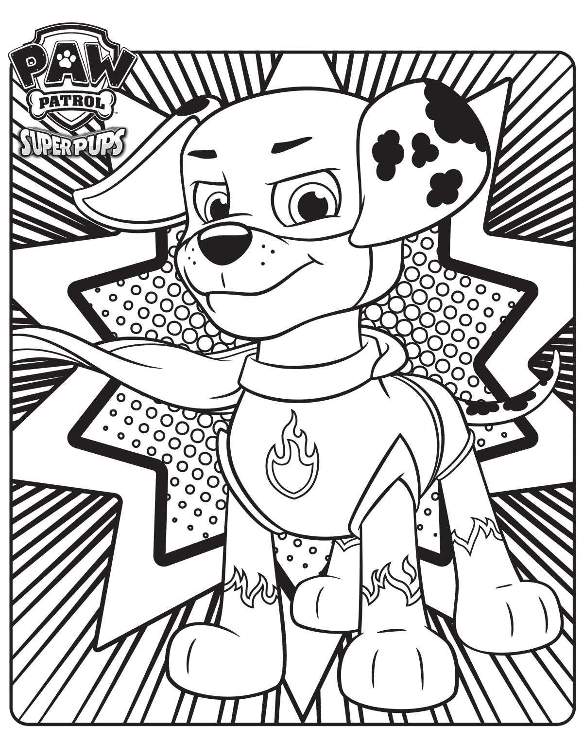 1200x1530 Paw Patrol Coloring Pages
