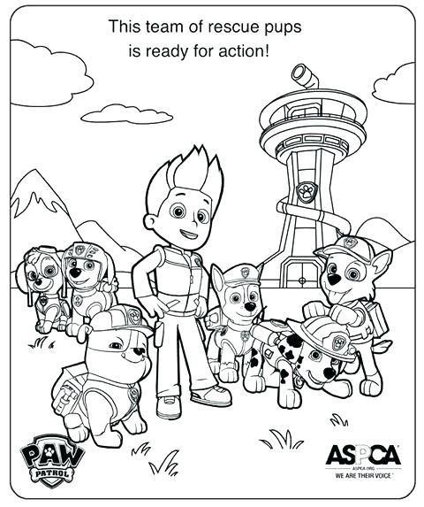 480x573 Paw Patrol Ryder Coloring Pages To Print Party Page Personalized