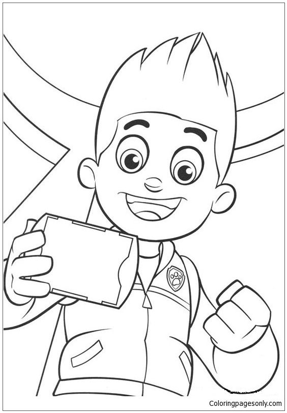 564x812 Pups From Paw Patrol Coloring Page Paw Patrol Coloring Pages