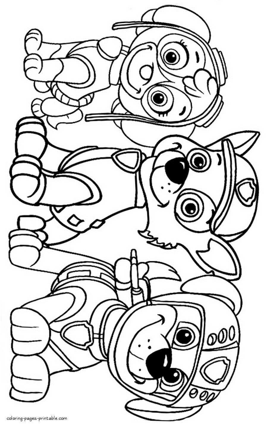 895x1433 Free Paw Patrol Coloring Pages Awesome Paw Patrol Super Pups Free