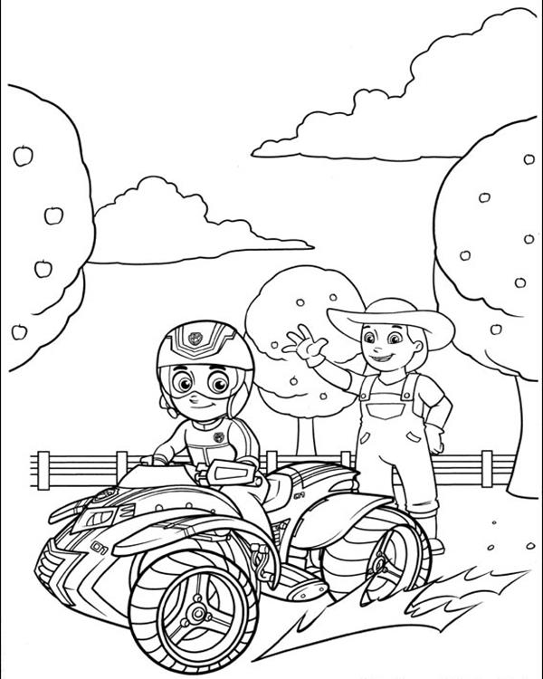 600x750 Paw Patrol Colouring Page