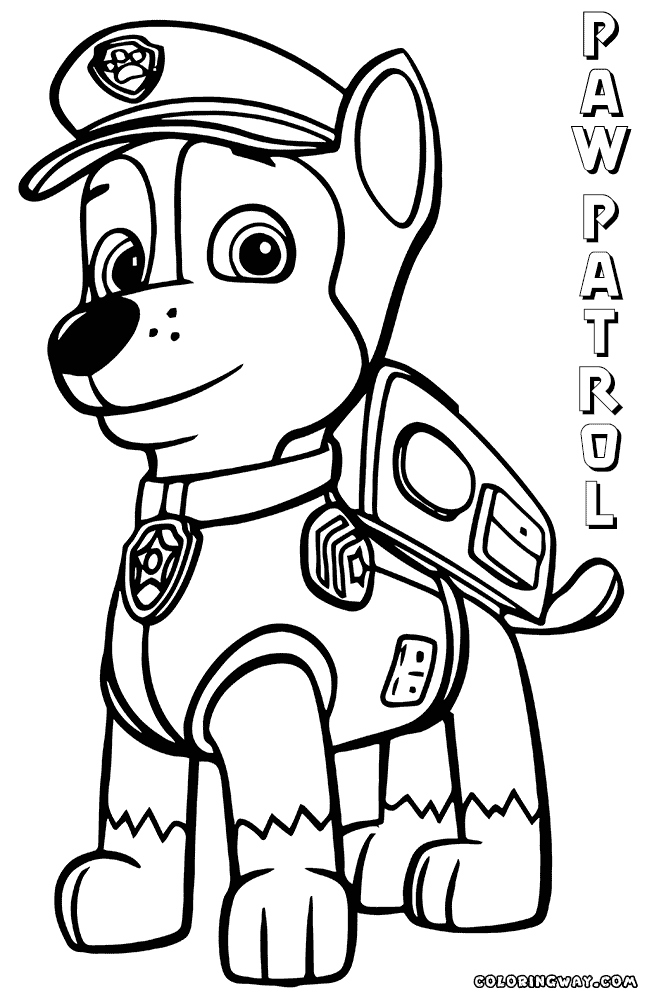 648x1000 Paw Patrol Printable Coloring Pages Awesome Paw Patrol Chase