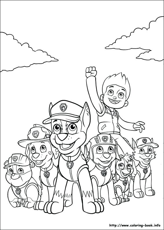 567x794 Preschool Printable Coloring Pages Paw Patrol Coloring Picture