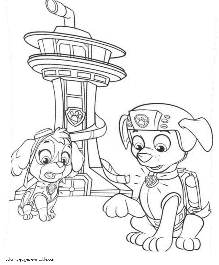 895x1085 Coloring Pages Paw Patrol Fresh Paw Patrol Advertisement