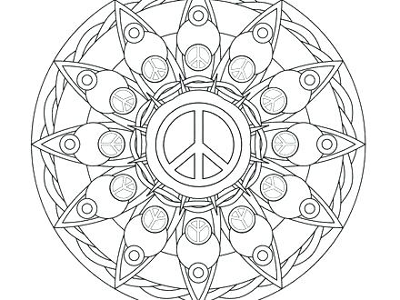 440x330 Peace Coloring Pages Peace Coloring Pages Kids Coloring Pages