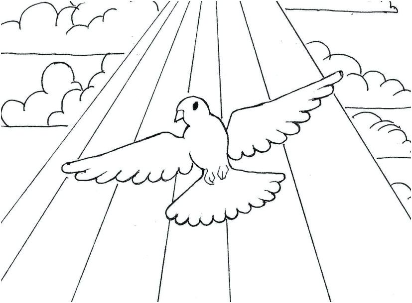 827x609 Peace Coloring Pages