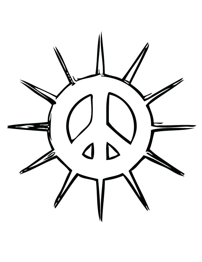 670x867 Peace Signs Coloring Pages Free Coloring Pages Peace Signs Peace
