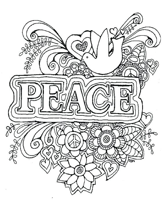 570x738 Peace Coloring Pages Dove Of Peace Holiday Coloring Page For Kids