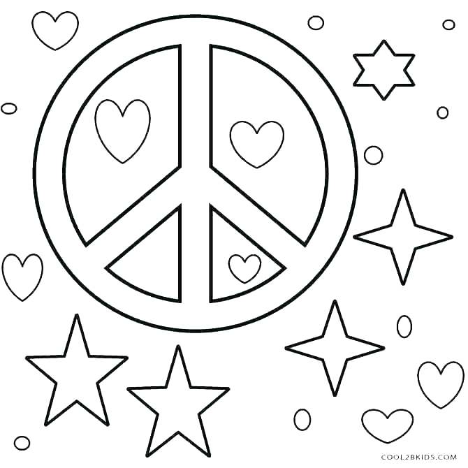 670x670 Peace Sign Coloring Page Peace Sign Coloring Pages For Adults Page