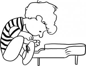 302x230 How To Draw Schroeder From The Peanuts Gang Step Peanuts Xmas