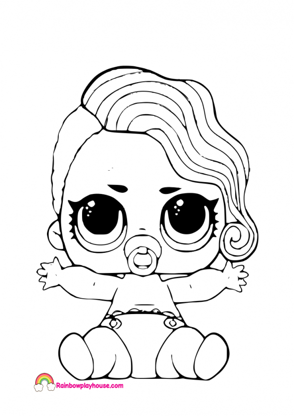 595x841 Lol Lil Treasure Pearl Surprise Coloring Page