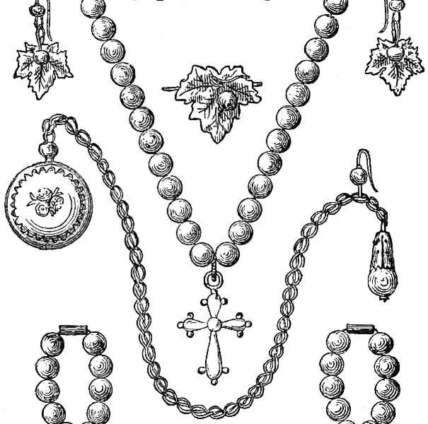 605x600 Jewelry Coloring Pages Free Coloring Page