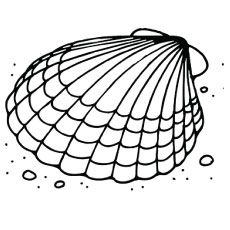 230x230 Top Free Printable Shell Coloring Pages Online