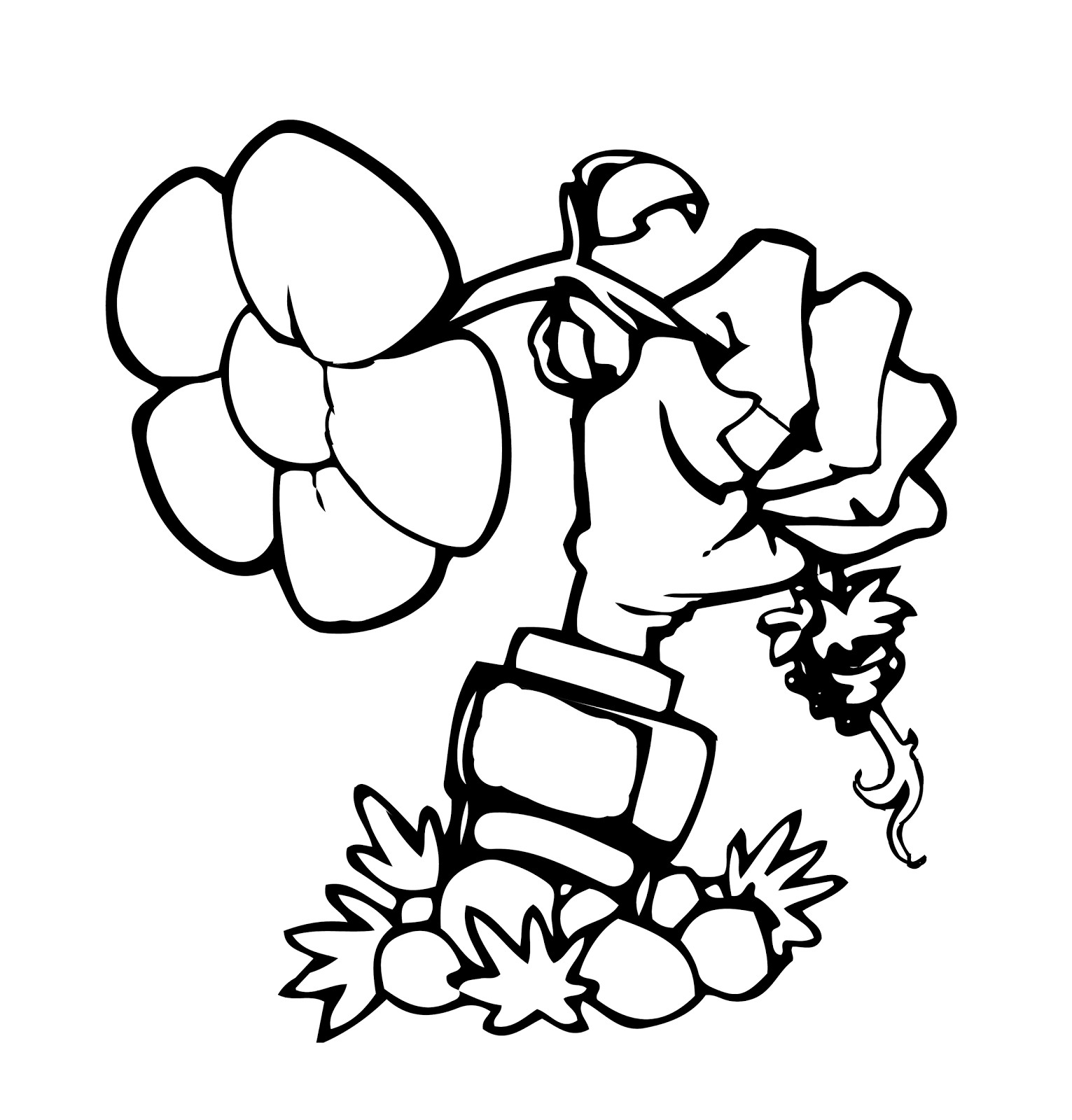 1531x1600 Elegant Plants Vs Zombies Coloring Pages Advance