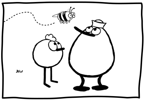 500x350 Peep, Quack, And Bee Coloring Pages Parents Peep