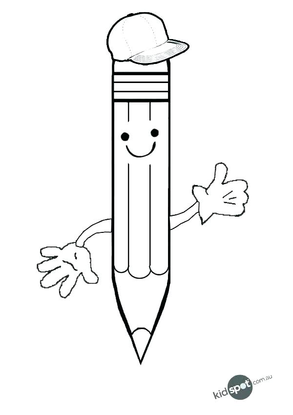 600x850 Pencil Coloring Pages Pencil Coloring Pages Coloring Pages Pencil
