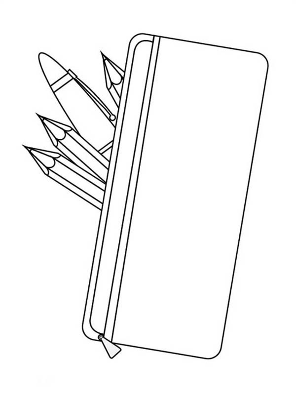 600x804 Pencil Coloring Page Best Of Free Printable Pencil Coloring Pages