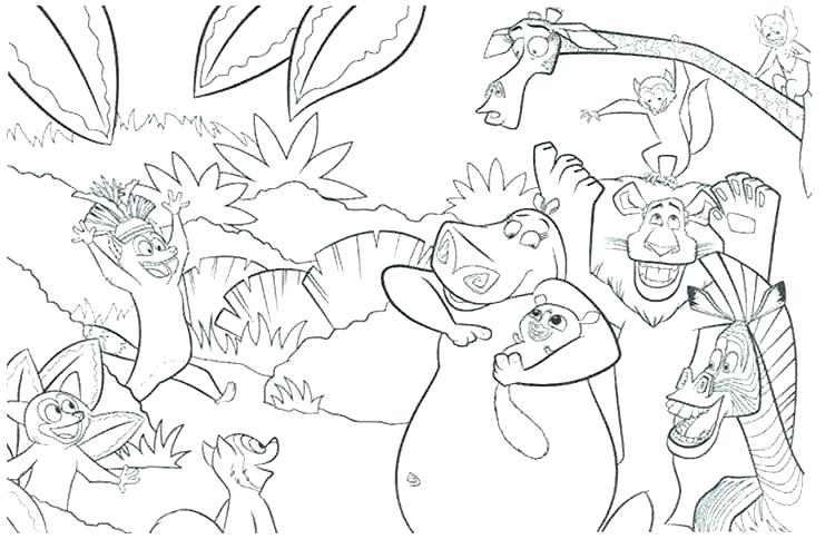 750x484 Madagascar Coloring Page Penguins Of Coloring Pages Coloring