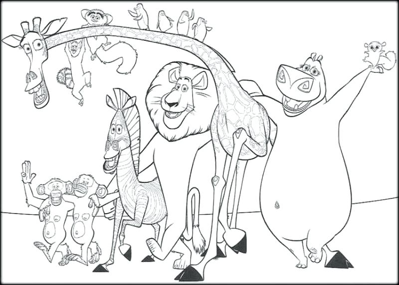 800x571 Madagascar Coloring Pages Excellent Coloring Pages Free Download