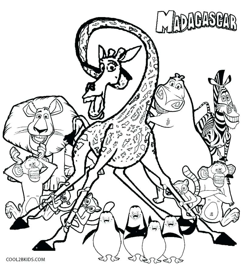 800x870 Penguins Of Madagascar Coloring Pages Coloring Pages Max Penguins