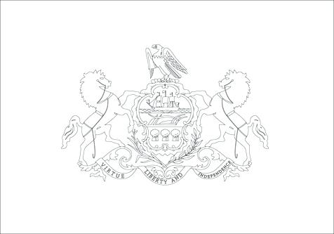 476x333 Pennsylvania Coloring Pages