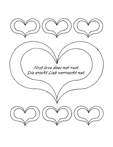 371x480 Pennsylvania Dutch Fraktur Coloring Book Gerry Kershner