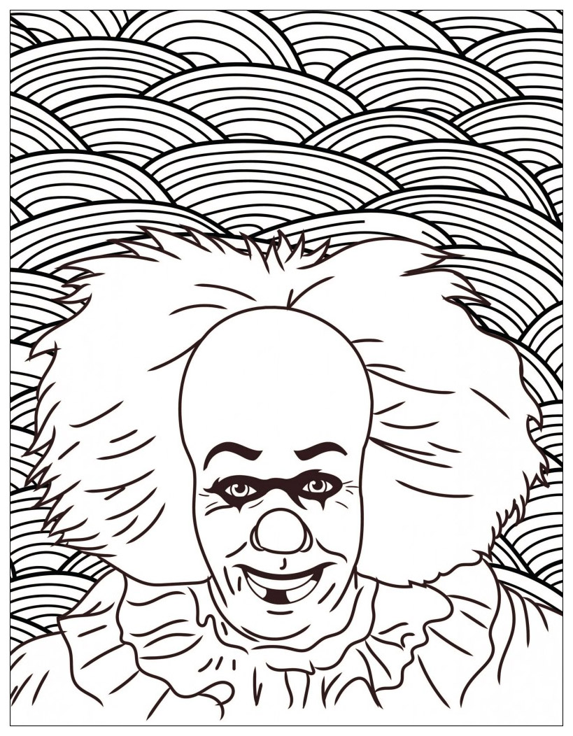 819x1052 Horror It Clown Pennywise