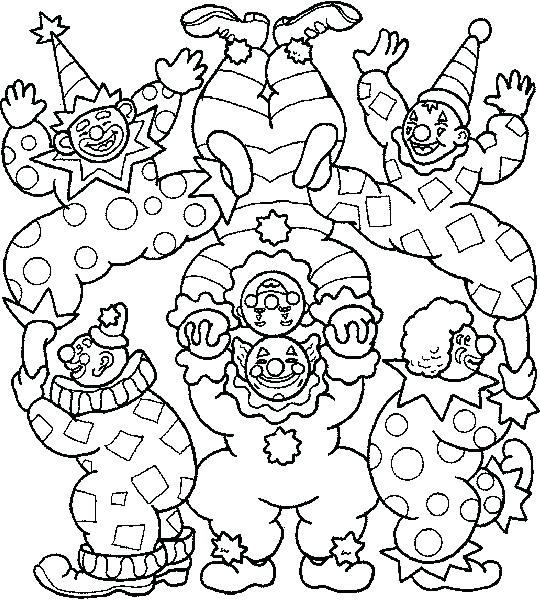 540x600 Ideas Pennywise The Clown Coloring Pages Or Circus Coloring Pages