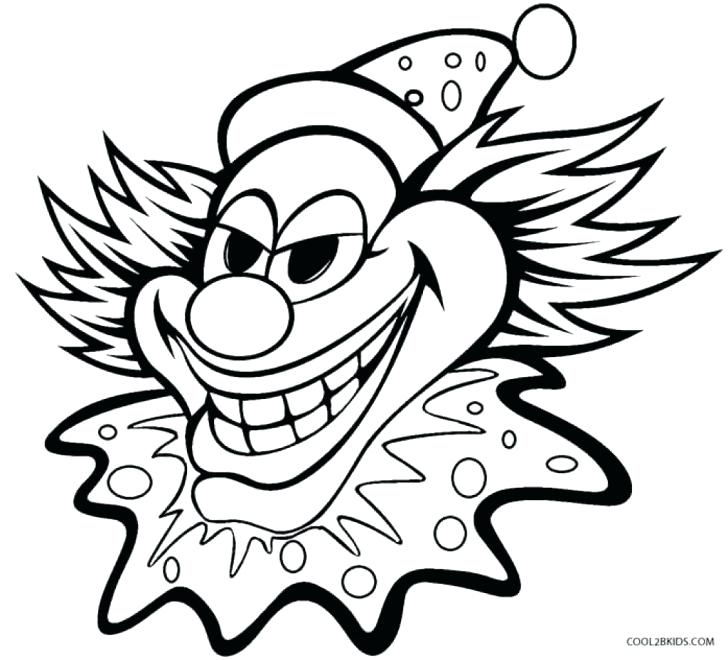 728x660 Pennywise Coloring Pages