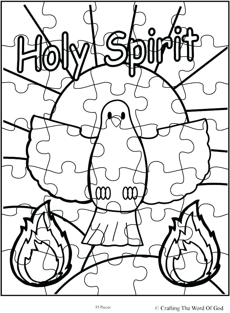754x1024 Pentecost Coloring Page Coloring Pages Holy Spirit Dove Coloring