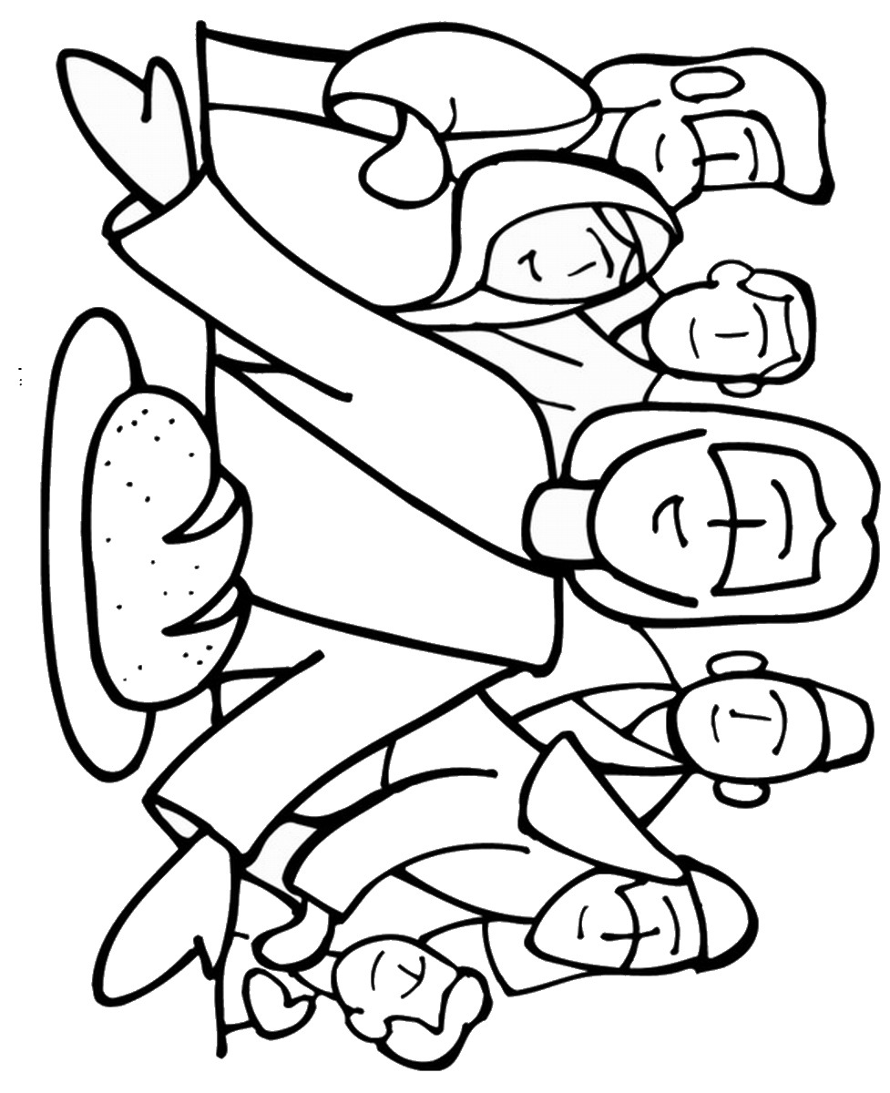 977x1200 Pentecost Coloring Pages
