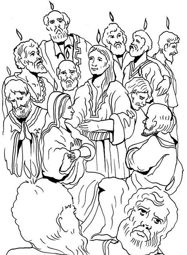 600x821 Jewish Harvest Festival In Pentecost Coloring Page Color Luna