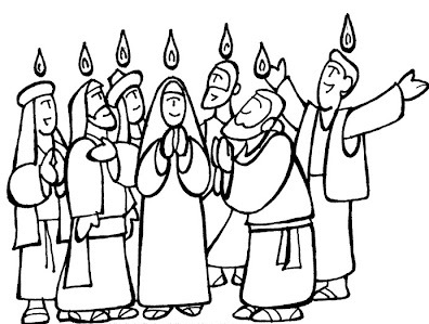 396x299 Pentecost Coloring Pages Number Colouring Vbs Get Bubbles