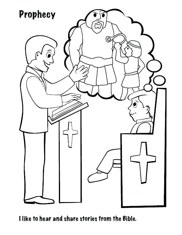 612x792 Pentecost Coloring Page